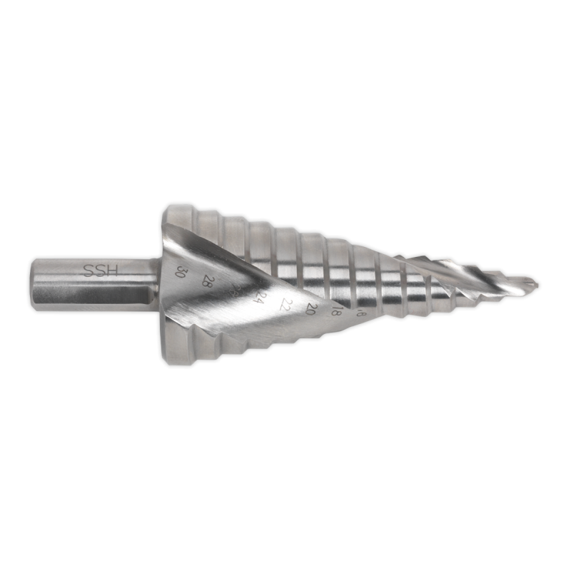 HSS 4341 Step Drill Bit 4-30mm Spiral Flute