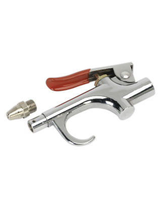 Palm Type Air Blow Gun with 1/4"BSP Air Inlet & Safety Nozzle