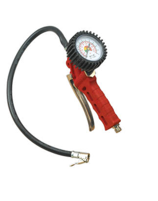 Tyre Inflator with Clip-On Connector