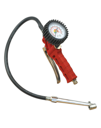 Tyre Inflator with Twin Push-On Connector