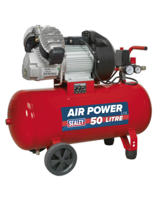 50L V-Twin Direct Drive Air Compressor 3hp