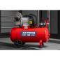 50L V-Twin Direct Drive Air Compressor 3hp