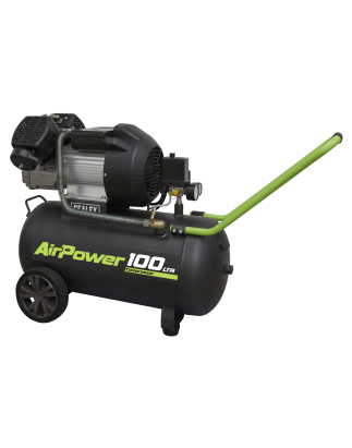 100L V-Twin Direct Drive Air Compressor 3hp