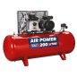 200L Belt Drive Air Compressor with Cast Cylinders 3hp