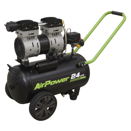 24L Low Noise Direct Drive Air Compressor 1hp