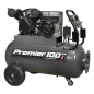 Premier 100L Belt Drive Air Compressor with Front Control Panel 3hp