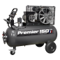 Premier 150L Belt Drive Air Compressor with Front Control Panel 3hp