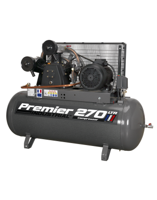 Premier 270L Belt Drive Air Compressor 7.5hp 3ph