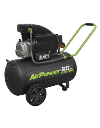 Compresseur d'air à entraînement direct 50L 2hp