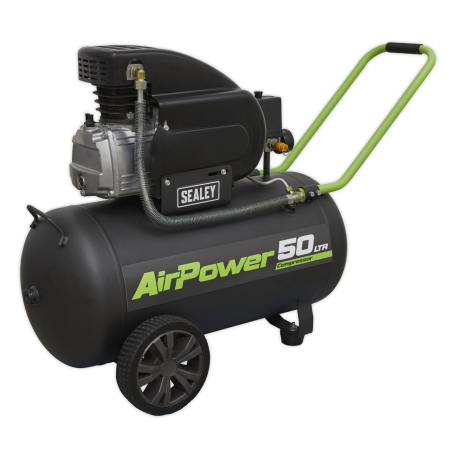 Compresseur d'air à entraînement direct 50L 2hp