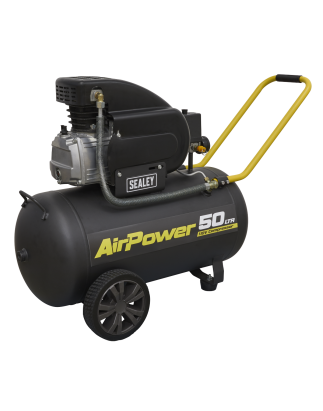 Compresseur d'air à entraînement direct 50L 2hp 110V