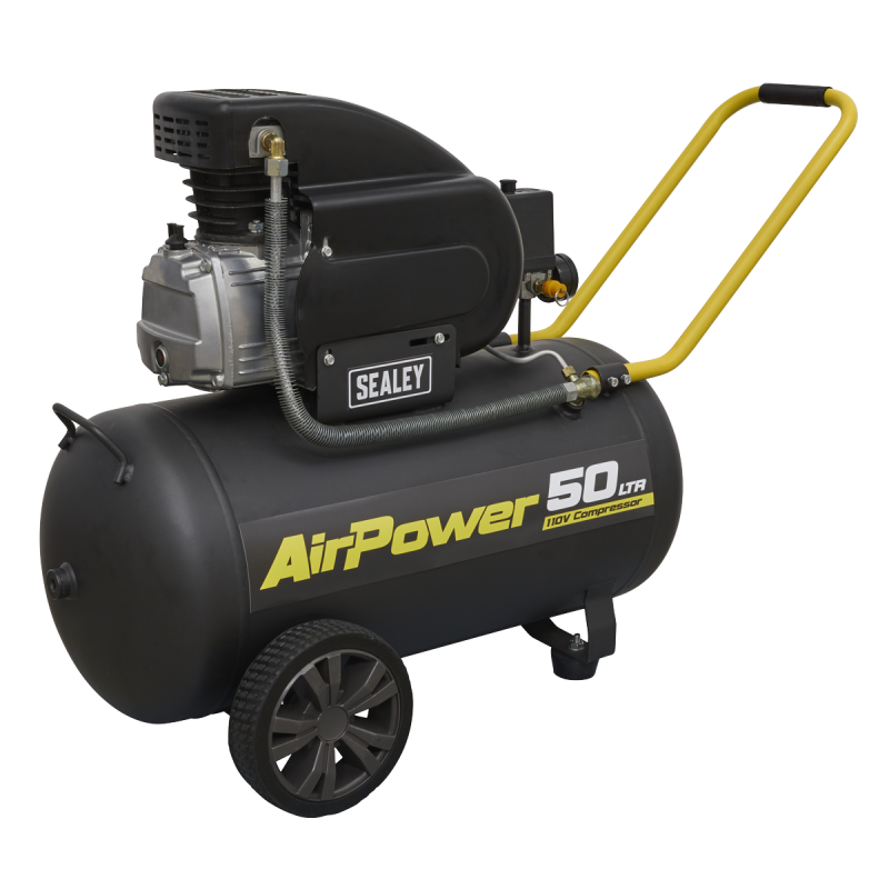 Compresseur d'air à entraînement direct 50L 2hp 110V