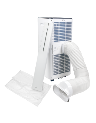 Portable Air Conditioner/Dehumidifier/Air Cooler with Window Sealing Kit 7,000Btu/hr