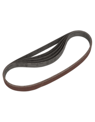 Sanding Belt 25 x 762mm 60Grit Pack of 5