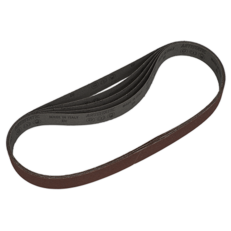 Sanding Belt 25 x 762mm 80Grit Pack of 5