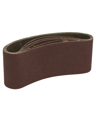 Sanding Belt 76 x 457mm 120Grit Pack of 5