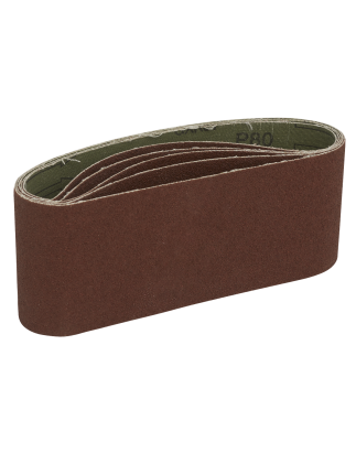 Sanding Belt 76 x 457mm 80Grit Pack of 5