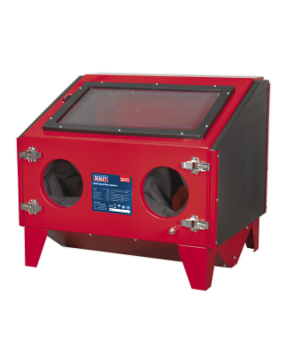 Shot Blasting Double Access Cabinet with Gun 695 x 580 x 625mm