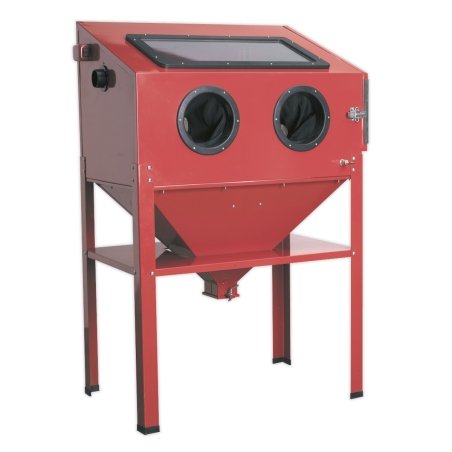 Shot Blasting Cabinet 890 x 570 x 1380mm