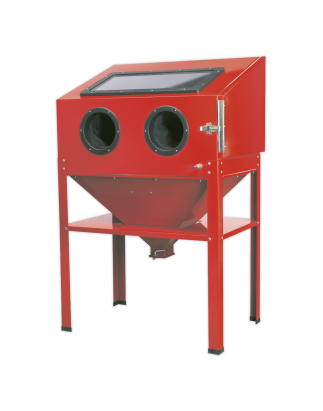 Shot Blasting Cabinet 890 x 570 x 1380mm