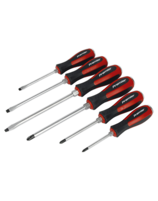 Screwdriver Set 6pc Hammer-Thru