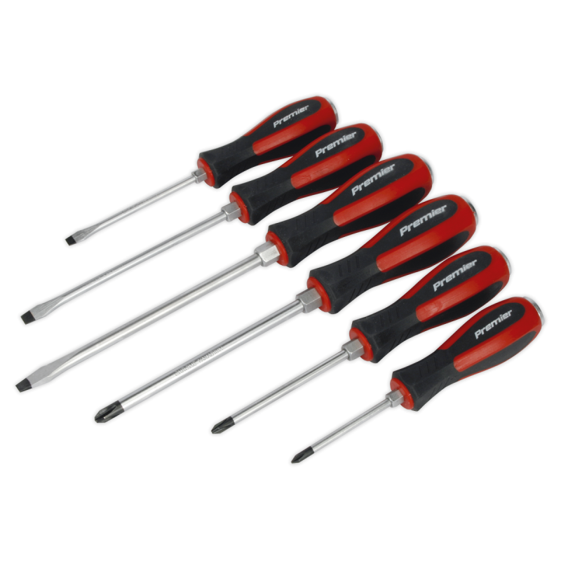 Screwdriver Set 6pc Hammer-Thru