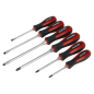 Screwdriver Set 6pc Hammer-Thru