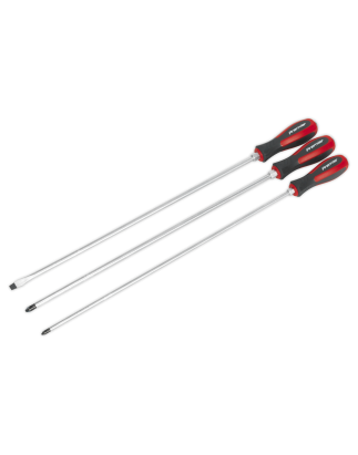 Screwdriver Set 3pc Hammer-Thru 450mm