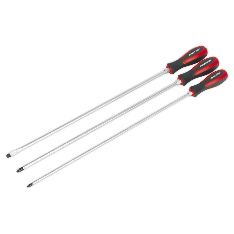 Screwdriver Set 3pc Hammer-Thru 450mm