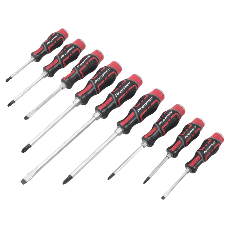 Hammer-Thru Screwdriver Set 9pc