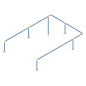 Kit de système d'alimentation en air SharkBite® 36 m à 5 points