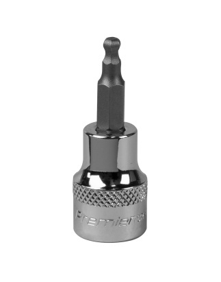 Ball-End Hex Socket Bit 4mm 3/8"Sq Drive