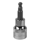 Ball-End Hex Socket Bit 5mm 3/8"Sq Drive