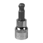 Ball-End Hex Socket Bit 8mm 3/8"Sq Drive