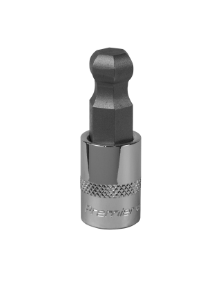 Ball-End Hex Socket Bit 12mm 3/8"Sq Drive