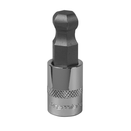 Ball-End Hex Socket Bit 12mm 3/8"Sq Drive