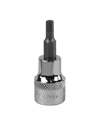 Hex Socket Bit 4mm 3/8"Sq Drive