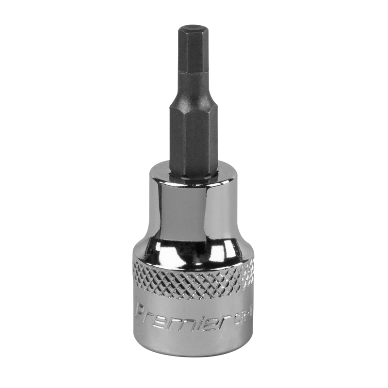 Hex Socket Bit 4mm 3/8"Sq Drive