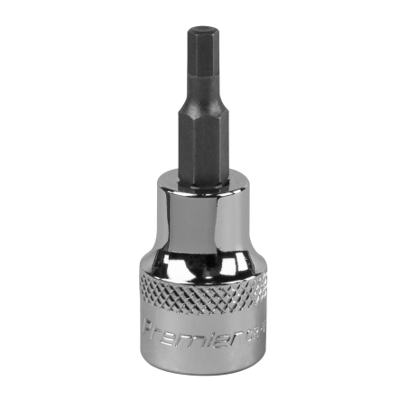 Hex Socket Bit 4mm 3/8"Sq Drive