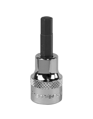 Hex Socket Bit 6mm 3/8"Sq Drive