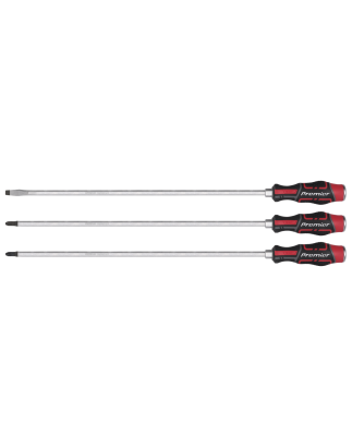 Screwdriver Set 3pc Hammer-Thru 450mm