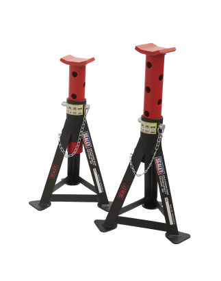 Standard Chassis Trolley Jack 3 Tonne with Axle Stands (Pair) 3 Tonne Capacity per Stand