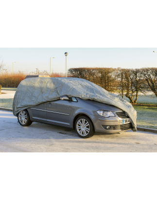 Housse de voiture toutes saisons Premier à 3 couches - Grande