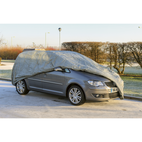 Housse de voiture toutes saisons Premier à 3 couches - Grande