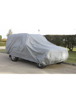 Housse de voiture toutes saisons Premier à 3 couches - Grande