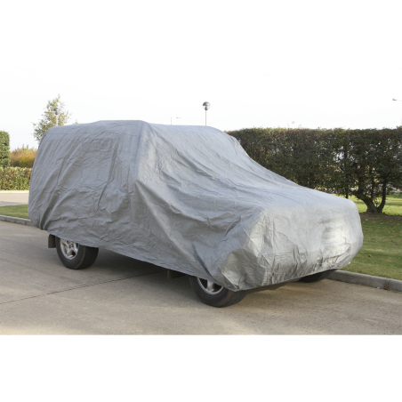 Housse de voiture toutes saisons Premier à 3 couches - Grande