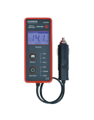 Battery & Alternator Tester 12V - LCD Screen