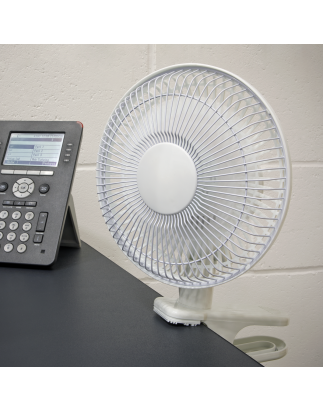 2-Speed Clip-On Fan 8" 230V