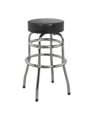 Tabouret d'atelier avec siège pivotant