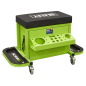 Mechanic's Utility Seat & Toolbox - Green